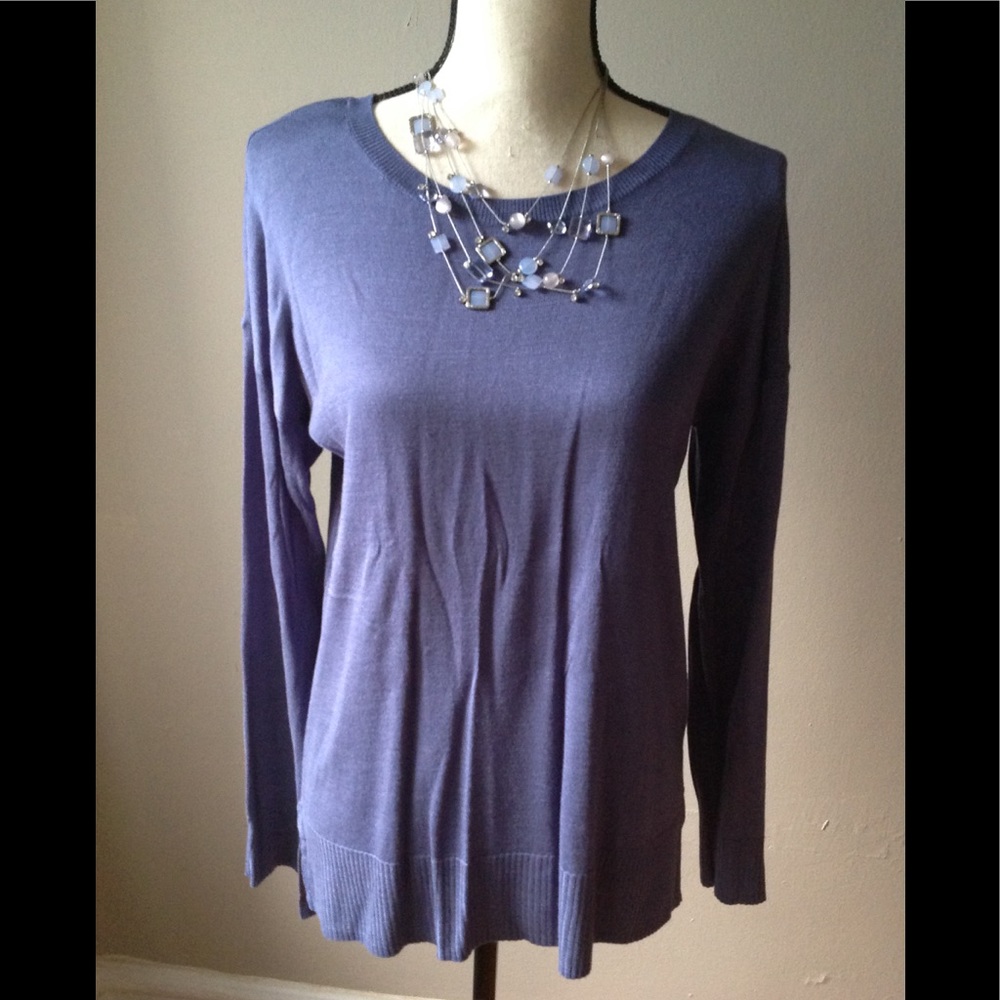 Philosophy long sleeve thin sweater